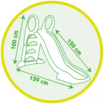 						SMOBY Zjeżdżalnia My Slide Ślizg Wodny 150cm					