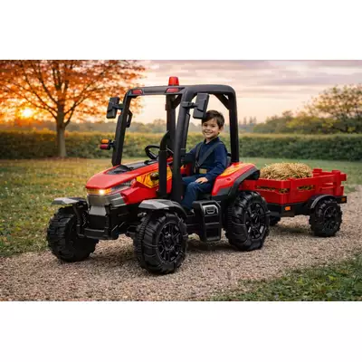 Traktor Na Akumulator Blast BLT-206 Czerwony 2x200W