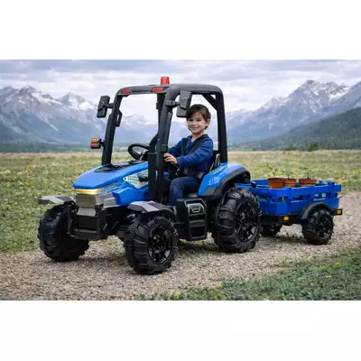 Traktor Na Akumulator Blast BLT-206 Niebieski 2x200W