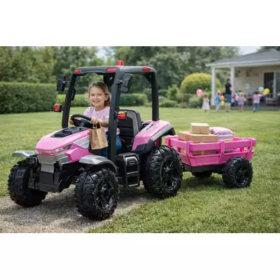 Traktor Na Akumulator Blast BLT-206 Różowy 2x200W