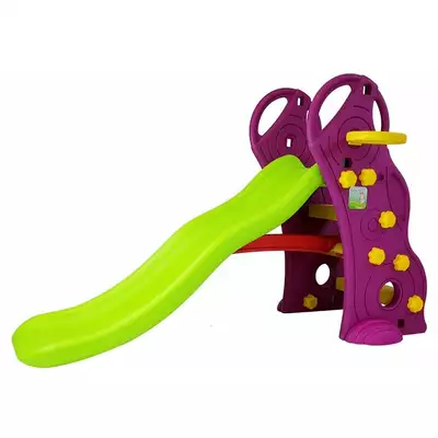 Zjeżdżalnia Plastikowa Z Drabinką Fioletowa