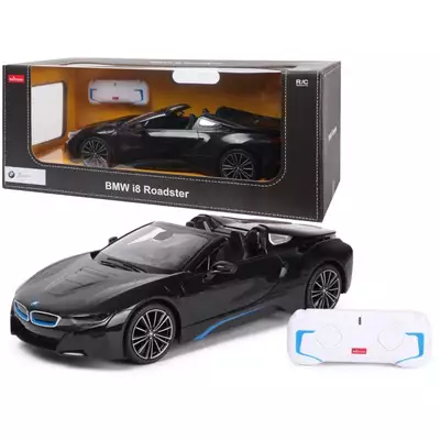 Auto R/C BMW i8 Roadster Rastar 1:12 Czarny