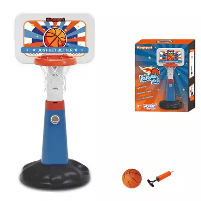 						WOOPIE Zestaw Koszykówka Regulacja 99 - 125 cm + Piłka + Pompka					