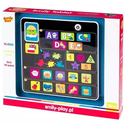 Dwujęzyczny dotykowy Tablet Smily Play S1146