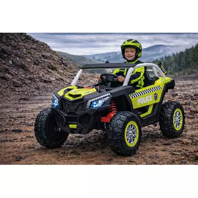 Mega Buggy XB-2118 XXL Duża zielona terenówka 24V 4x200W