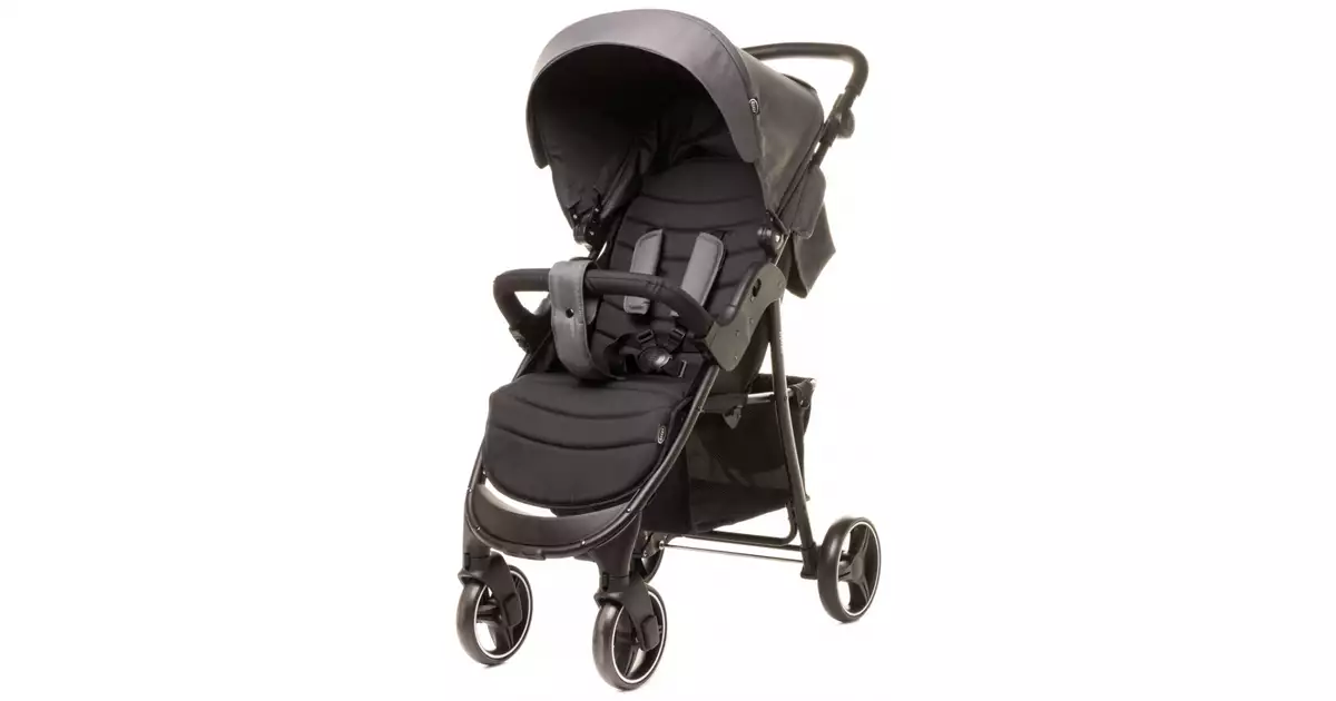4Baby Rapid XXIII Graphite wózek do 22 kg z regulowaną rączką + Folia ...