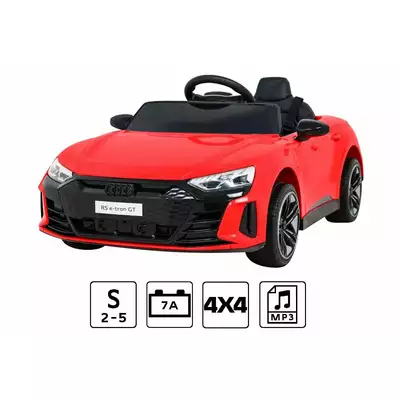 Audi RS E-Tron GT na akumulator Czerwony 4x4