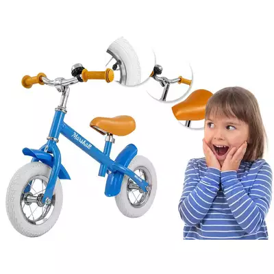 Rowerek Biegowy Marshall Air Blue Pompowane koła