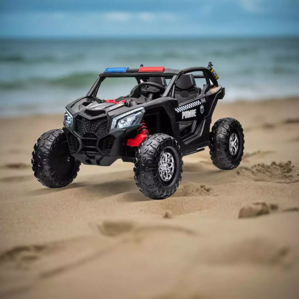 Mocne auto na akumulator dla dzieci XB-2118 XXL Duża Czarna