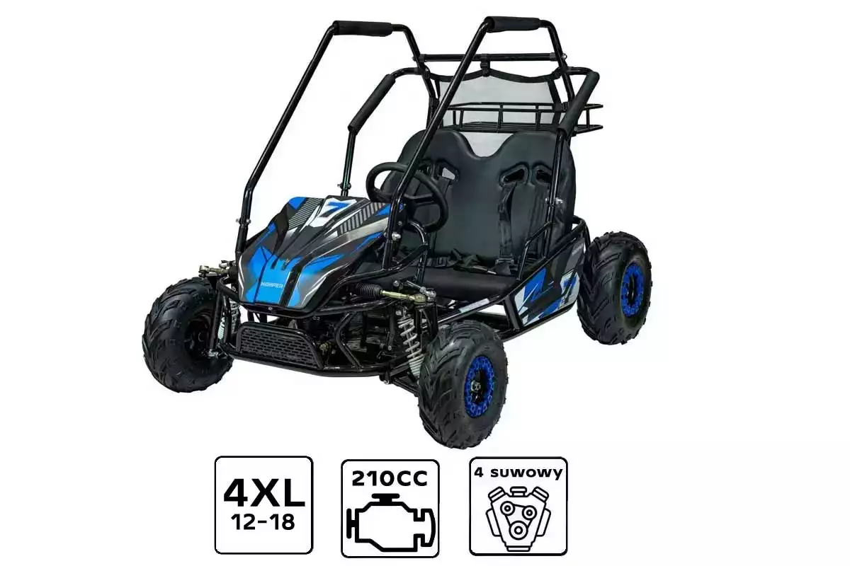 Samochód Spalinowy Buggy Highper GK014 Niebieski