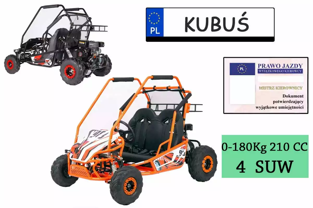 Samochód Spalinowy Buggy Highper GK014 Pomarańczowy