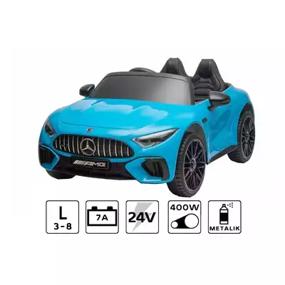 Auto Na Akumulator Mercedes AMG SL63 Niebieskie Lakierowane