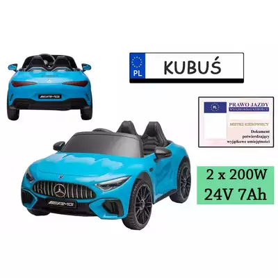 Auto Na Akumulator Mercedes AMG SL63 Niebieskie Lakierowane