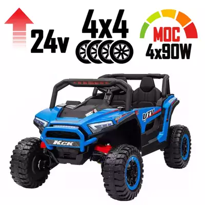 Buggy na akumulator XMX639B Desert Fox 24V 4x90W Niebieski