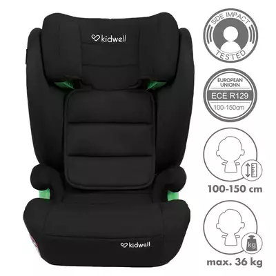 FOTELIK SAMOCHODOWY WESTON I-SIZE GREY / BLACK (1)