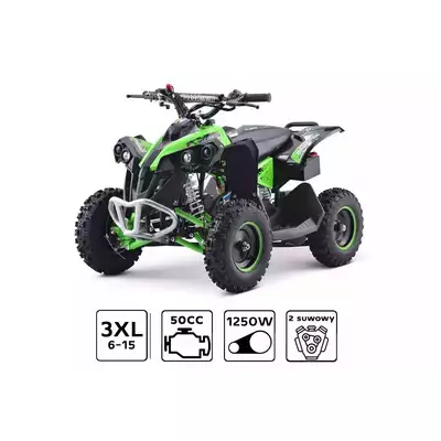 Quad Spalinowy HighPer PX2S Renegade 49cc Zielony