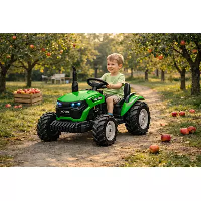 Traktor Na Akumulator HC-306 Strong Zielony 24V