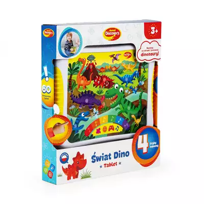 Dumel Discovery zabawka edukacyjna Tablet Świat Dino