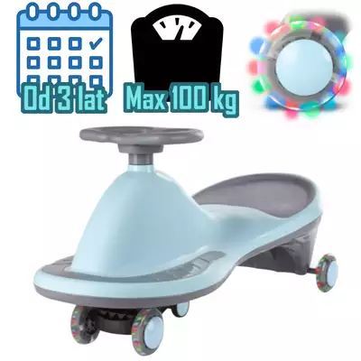 Jeździk Grawitacyjny Kidwell Rollo Niebieski jak Skiddou Bjorg