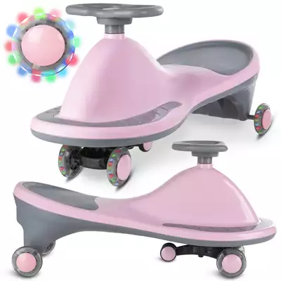 Jeździk Grawitacyjny Kidwell Rollo Różowy jak Skiddou Bjorg 