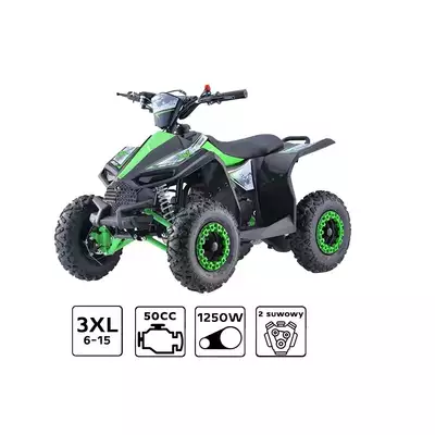 Quad Spalinowy HighPer E11 Highlander 49cc Zielony