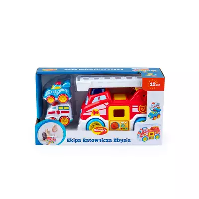Dumel Discovery samochód AUTO ekipa ratownicza Zbysia - straż pożarna 12m+