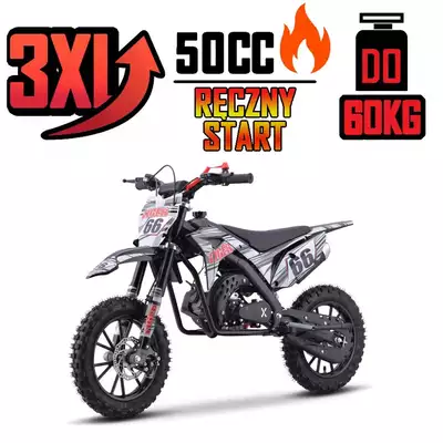 Motor Spalinowy HighPer DB712 Tiger 49cc Czarny