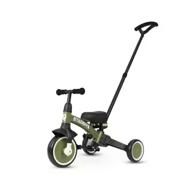 Qplay Rowerek Trójkołowy Stager 3w1 Green
