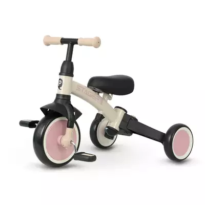 Qplay Rowerek Trójkołowy Stager 3w1 Pink