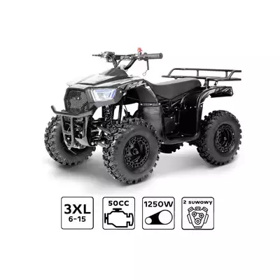 Quad Spalinowy HighPer Sirius Basic 49cc Czarny