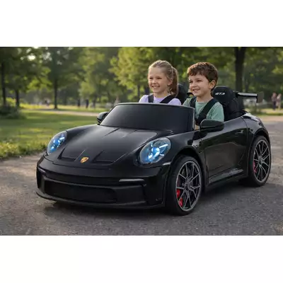 Sportowe 2 osobowe Porsche 911 GT3 560 W STRONG MP4 Czarny Lakier