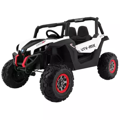 Buggy SuperStar 4x4 XMX603 MP3 Biały Dwuosobowy samochód terenowy dla dziecka