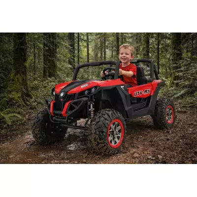 Buggy SuperStar 4x4 XMX603 MP3 Czerwony Dwuosobowy pojazd terenowy