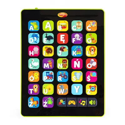 Dumel Discovery - Tablet zwierzakowy alfabet -Literki dźwięk - nauka