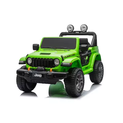 Duży Jeep Wrangler Rubicon Lift Zielony 4x200W ver 24V
