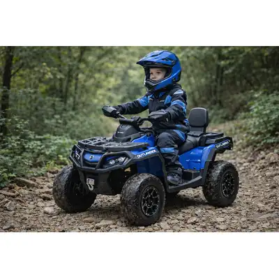 Duży quad Can Am DK-CA005 Outlander 2 osoby Niebieski 4x200W 24V/7Ah