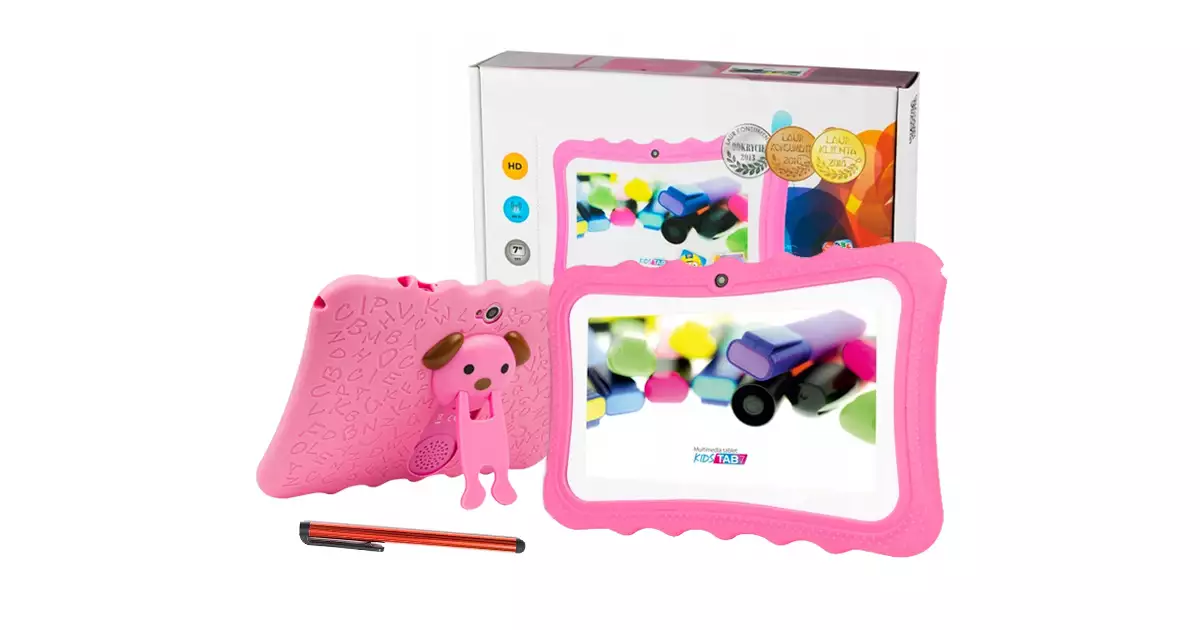 Tablet Edukacyjny dla dzieci Blow KidsTab 7.4 Różowy + Rysik | Dobra