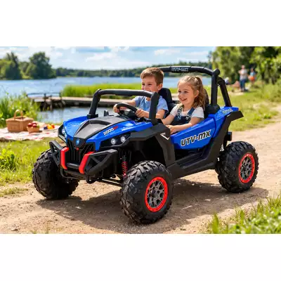 Buggy SuperStar 4x4 XMX603 MP3 Niebieski Dwuosobowy pojazd terenowy