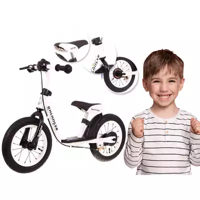 Sportrike Balancer 2w1 Biały Rowerek Hulajnoga + Prezent 3D
