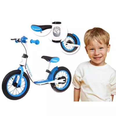 Sportrike Balancer 2w1 Niebieski Rowerek Hulajnoga + Prezent 3D