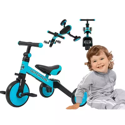 Milly Mally Optimus Blue Rowerek trzykołowy 3w1