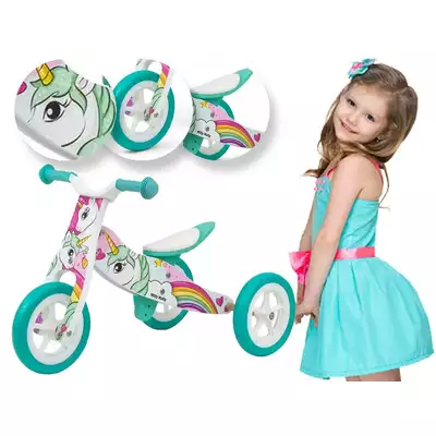 Milly Mally Cool Unicorn Duży Rowerek biegowy 2w1