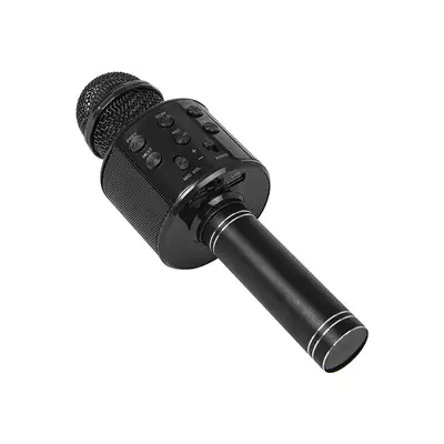 Mikrofon bezprzewodowy Karaoke Bluetooth Czarny