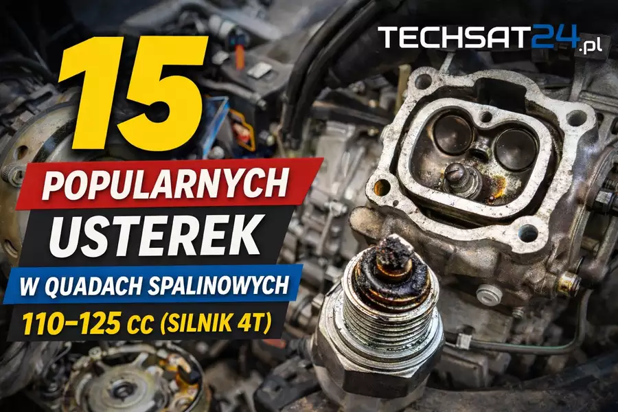 15 popularnych usterek w quadach dziecięcych 110–125 cc (silnik 4T)