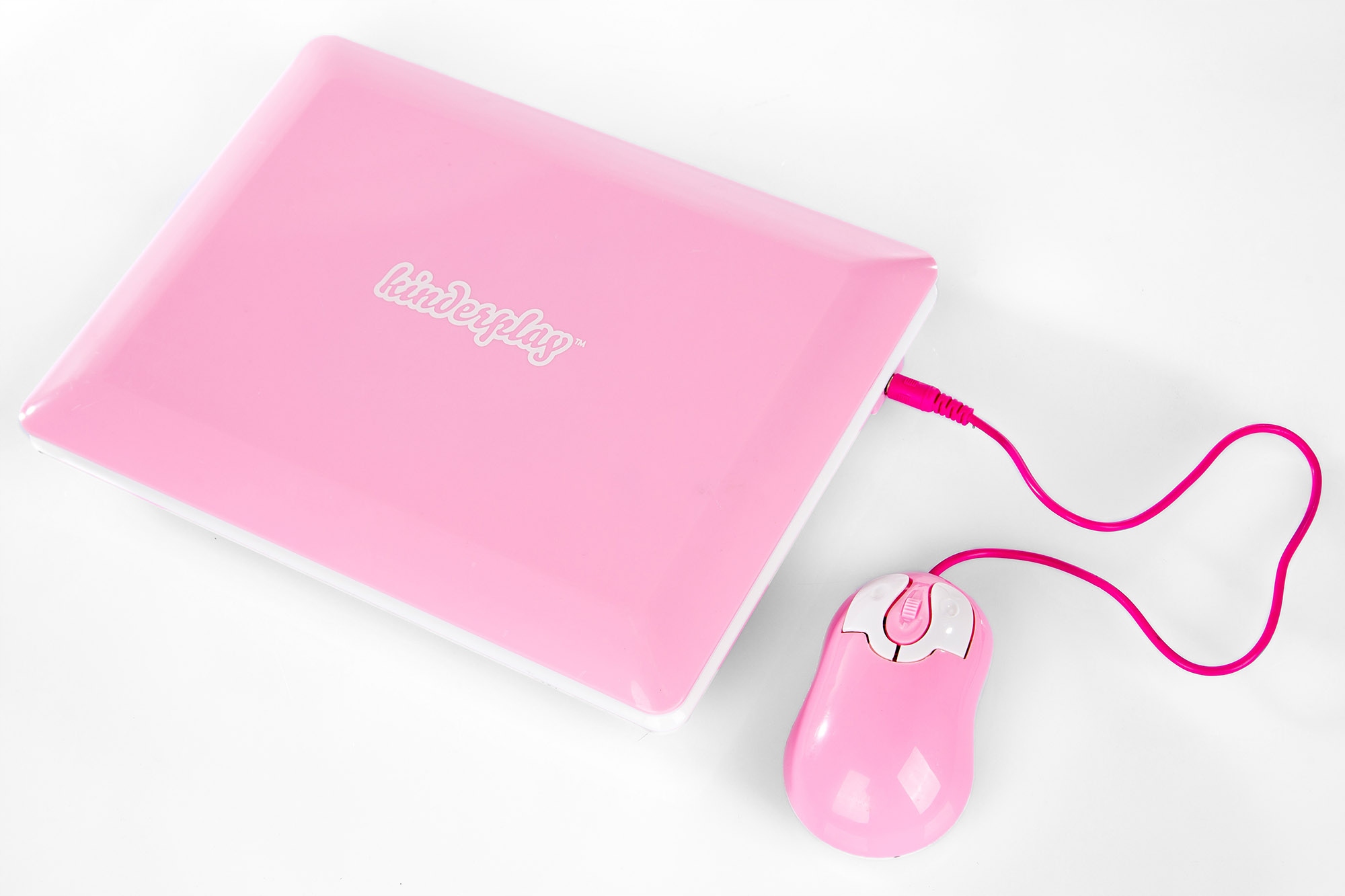 Różowy laptop dla dziewczynki Kinderplay